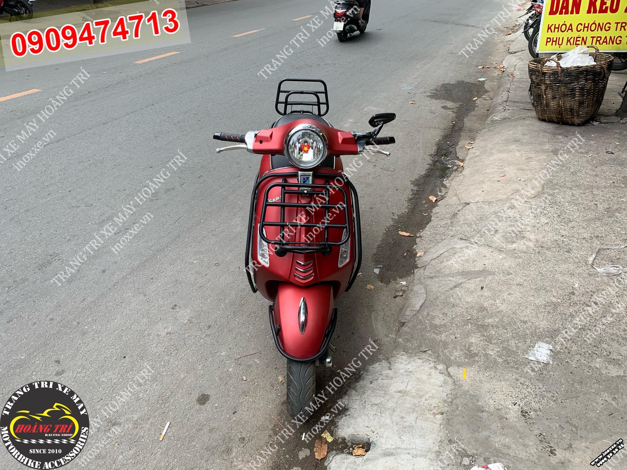 Vespa Primavera trông sang trọng hơn hẵn